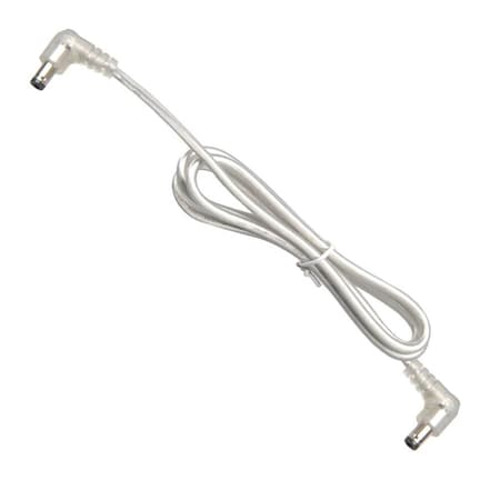 Jesco 59 in. Straight Power Connector, Black PC-DCL-DCL-59